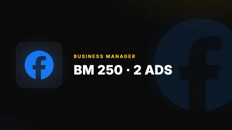 BM 250 (2 ad accounts)