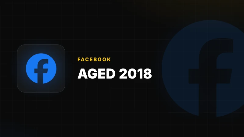 Facebook Aged Account (2018)